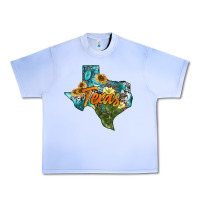 Grape Ice western texas map Urban Heavy Tee - AdoDesignShop