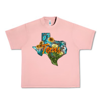 Salmon western texas map Urban Heavy Tee - AdoDesignShop