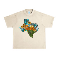 Sandshell western texas map Urban Heavy Tee - AdoDesignShop