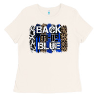 Bone back the blue brushstroke Ladies Tee - Zillion Design Studio