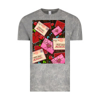 Cloud Rock love letters with roses  air Vintage Tee - AdoDesignShop