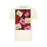 Vintage Arctic love letters with roses  air Vintage Tee - AdoDesignShop
