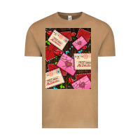 Vintage Camel love letters with roses  air Vintage Tee - AdoDesignShop