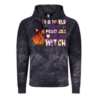 Cloud Black in a world full of princesses be a witch Vintage Hoodie - BundleAndBundleShop
