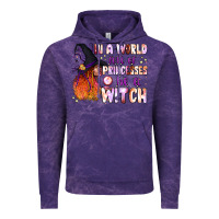 Cloud Purple in a world full of princesses be a witch Vintage Hoodie - BundleAndBundleShop