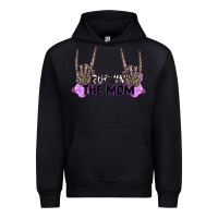 Black Rockin' the Mom Urban Hoodie - CowGirlArtShop