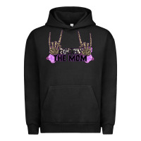 Pigment Black Rockin' the Mom Urban Hoodie - CowGirlArtShop