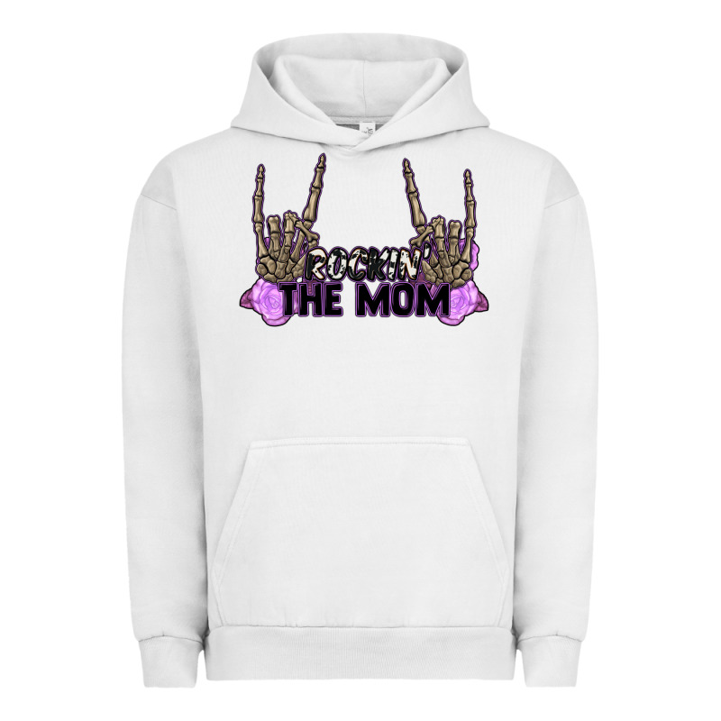 Rockin' The Mom Urban Hoodie by CowGirlArtShop | Teevron