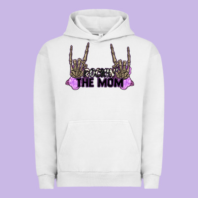Rockin' The Mom Urban Hoodie Designed By Cowgirlartshop
