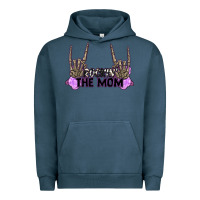 Pigment Midnight Navy Rockin' the Mom Urban Hoodie - CowGirlArtShop
