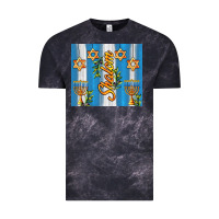 Cloud Black shalom with star of david Vintage Tee - AdoDesignShop