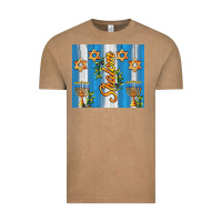 Vintage Coffee shalom with star of david Vintage Tee - AdoDesignShop
