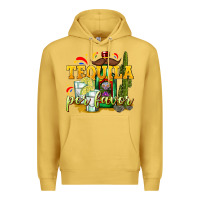 Antique Gold Tequila Por Favor Premium Hoodie - texasbilliewilder