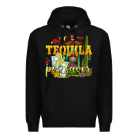 Black Tequila Por Favor Premium Hoodie - texasbilliewilder