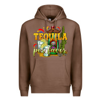Chestnut Tequila Por Favor Premium Hoodie - texasbilliewilder