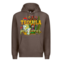 Coffee Tequila Por Favor Premium Hoodie - texasbilliewilder