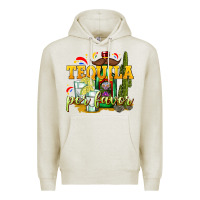 Oatmeal Heather Tequila Por Favor Premium Hoodie - texasbilliewilder
