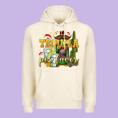Tequila Por Favor Premium Hoodie Designed By Texasbilliewilder