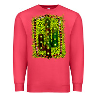 Cardinal Cactus Leopard Frame Premium Sweatshirt - Bettercallsaul