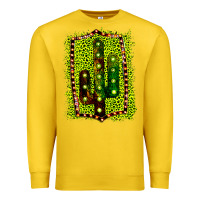 Lemon Cactus Leopard Frame Premium Sweatshirt - Bettercallsaul