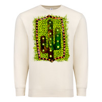 Sandshell Cactus Leopard Frame Premium Sweatshirt - Bettercallsaul
