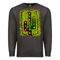 Smoke Cactus Leopard Frame Premium Sweatshirt - Bettercallsaul