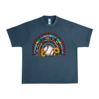 Midnight Navy baseball rainbow Urban Heavy Tee - Artiststas