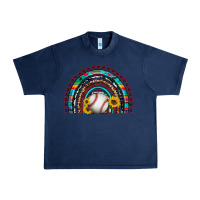 Navy baseball rainbow Urban Heavy Tee - Artiststas