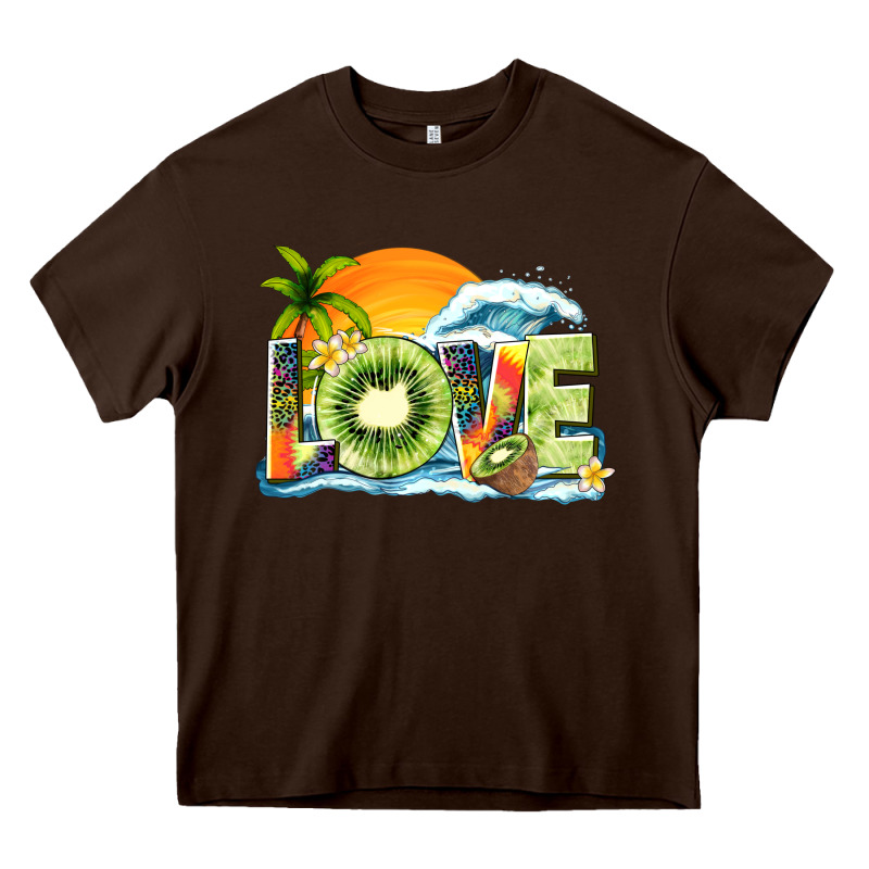 Love Kiwi Summer Heavy Core Tee by texasbilliewilder | Teevron