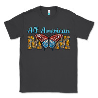 Smoke all american mom american flag butterfly Classic Tee - LillyAllenDesigns