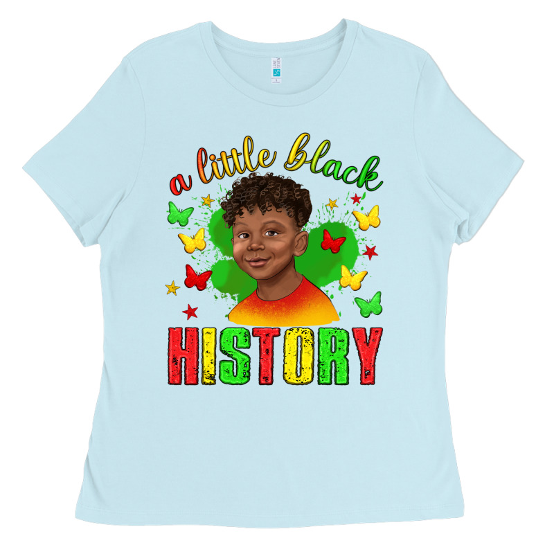 A Little Black History With Boy Juneteenth Ladies Tee by texasbilliewilder | Teevron