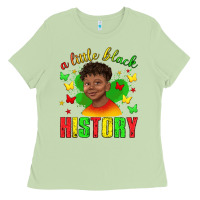 Matcha a little black history with boy juneteenth Ladies Tee - texasbilliewilder