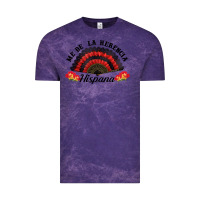 Cloud Purple me de la herencia hispana hand fan Vintage Tee - BundleAndBundleShop