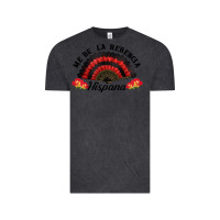 Vintage Black me de la herencia hispana hand fan Vintage Tee - BundleAndBundleShop