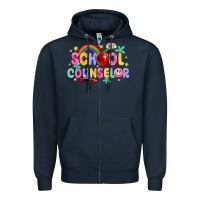 Navy school counselor Zipper Hoodie - MaliasSmallBusiness