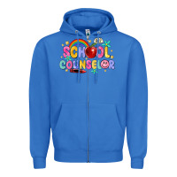True Royal school counselor Zipper Hoodie - MaliasSmallBusiness