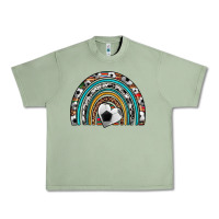 Oil Green soccer rainbow Urban Heavy Tee - Artiststas