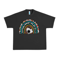 Pigment Black soccer rainbow Urban Heavy Tee - Artiststas