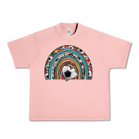 Salmon soccer rainbow Urban Heavy Tee - Artiststas