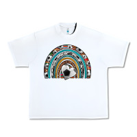 White soccer rainbow Urban Heavy Tee - Artiststas