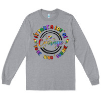 Heather Grey gay pride Long Sleeve Tee - MaliasSmallBusiness