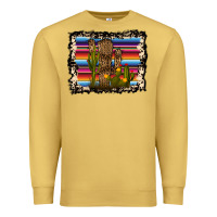 Antique Gold Serape Cactus Premium Sweatshirt - Bettercallsaul