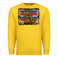 Lemon Serape Cactus Premium Sweatshirt - Bettercallsaul
