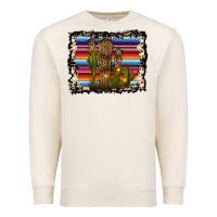 Sandshell Serape Cactus Premium Sweatshirt - Bettercallsaul