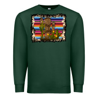 Sports Green Serape Cactus Premium Sweatshirt - Bettercallsaul
