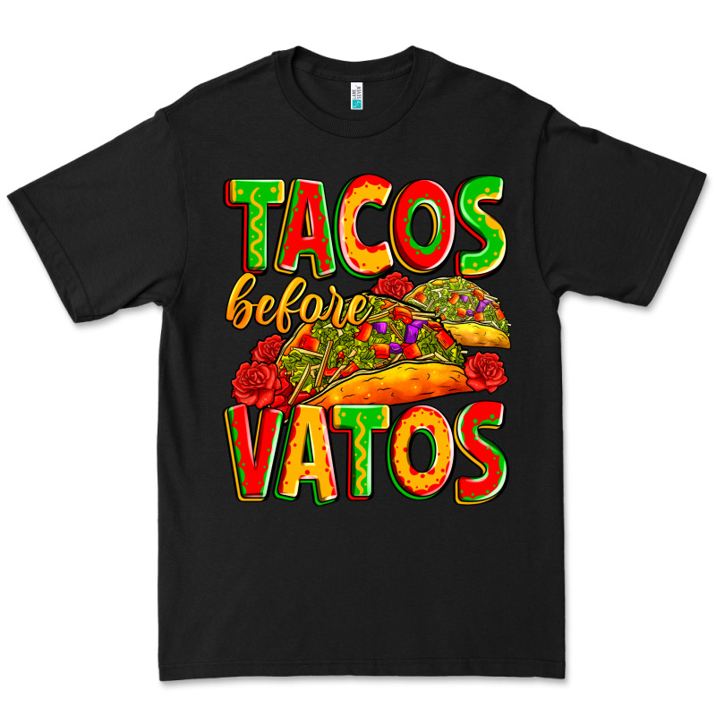 Tacos Before Vatos Premium Tee by Zillion Design Studio | Teevron