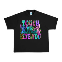 Black touch me and i will bite Urban Heavy Tee - AdoDesignShop