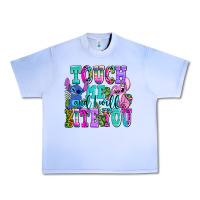 Grape Ice touch me and i will bite Urban Heavy Tee - AdoDesignShop