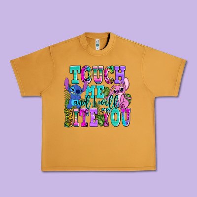 Touch Me And I Will Bite Urban Heavy Tee Designed By Adodesignshop