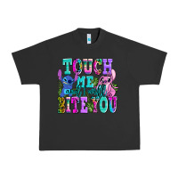 Pigment Black touch me and i will bite Urban Heavy Tee - AdoDesignShop